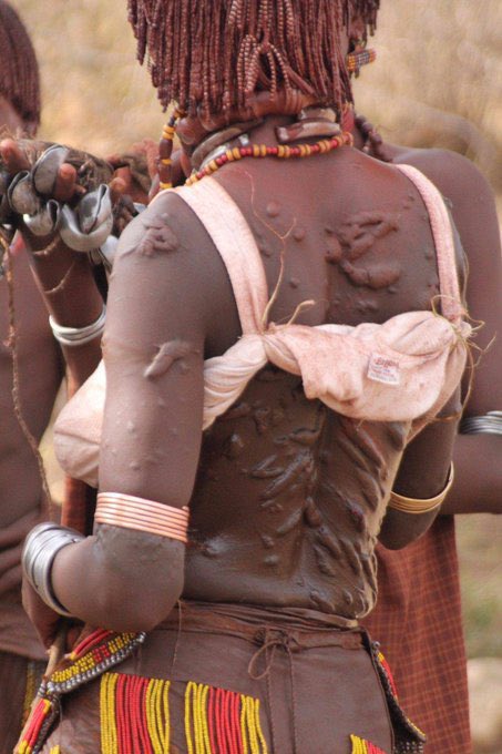 African Culture: Meet Hamar People, a tribe where women are brutally flogged as a symbol of love for marriage