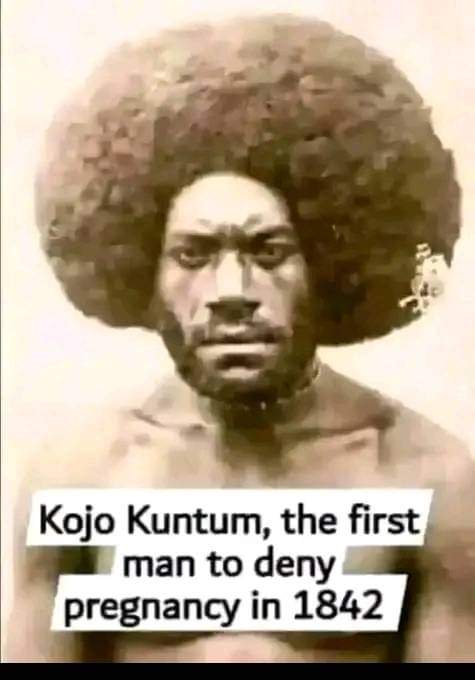 African History: Meet legend Kojo Kuntum, the first man in to reject Pregnancy in 1842